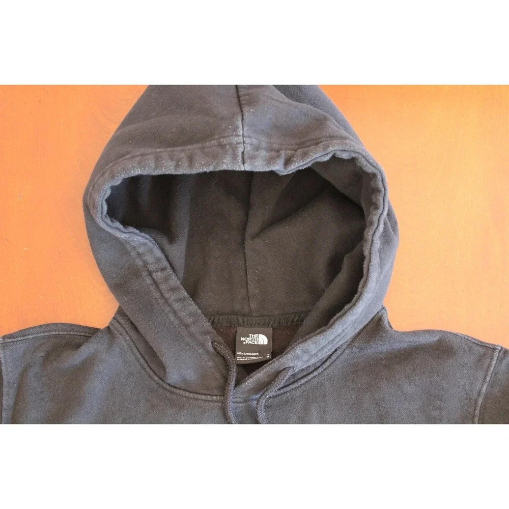 The North Face Mens Pride Rainbow Logo Hoodie Black Sweatshirt Large
